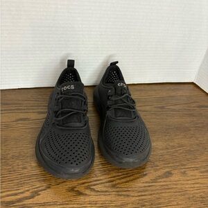 Crocs Kids Literide Pacer Lace Up Perferated Breathable Sneakers 204967Size C13